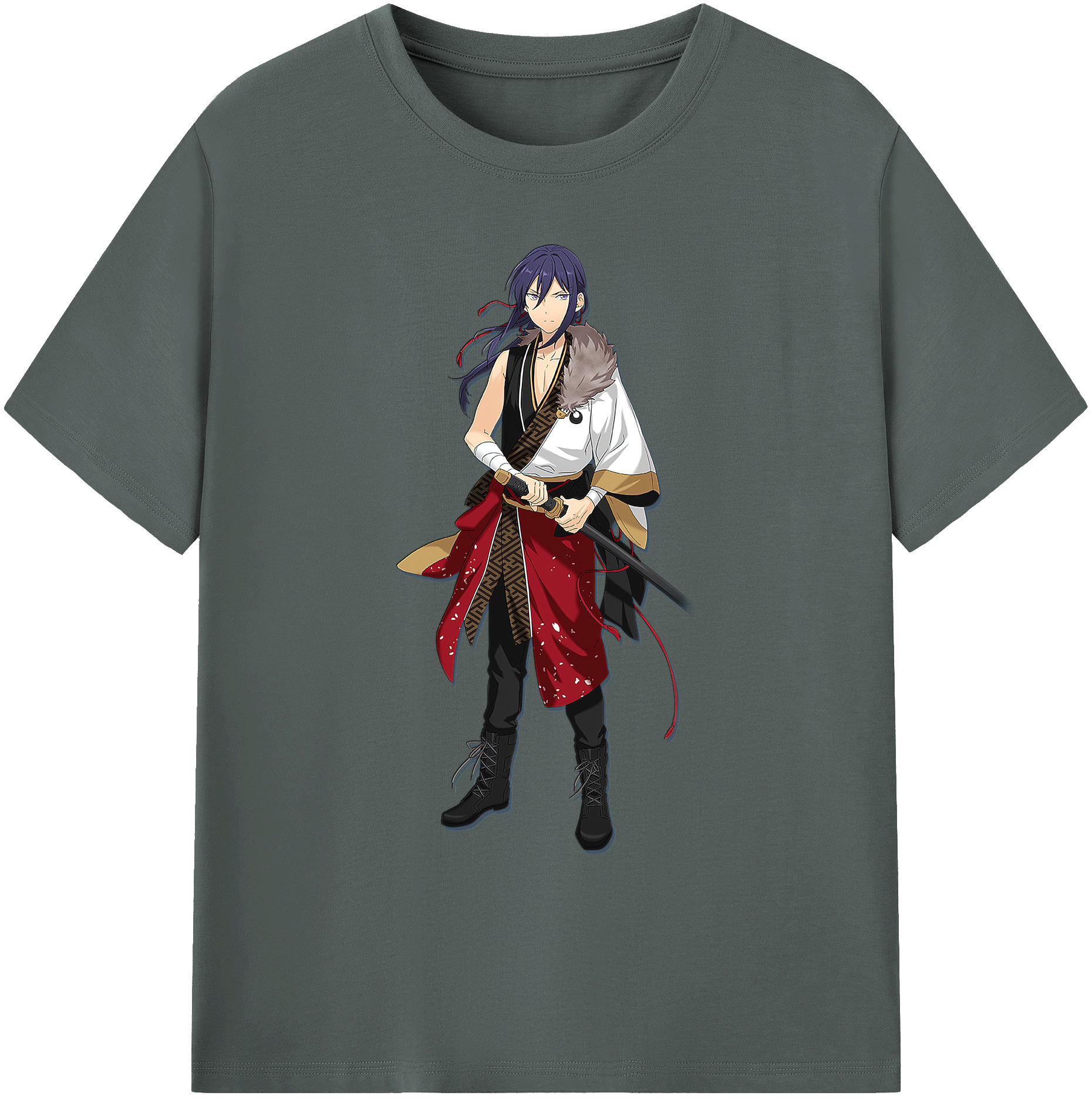 （画像用） あんさんぶるスターズ! Ensemble Stars 綿100％ メンズ半袖Tシャツ｜肌触りやわらか＆通気性